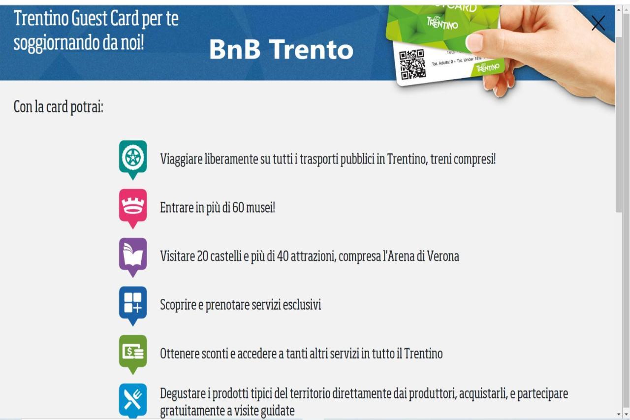 Bnb Trento Exterior photo